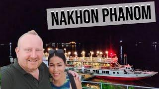 Thailand Nakhon Phanom River Cruise & Local Market in Tha Rae Sakon Nakhon 