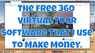 The FREE 360 VIRTUAL tour software that I use to make $$. #VirtualTour ("The 360 Community" - #8)