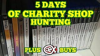 5 days of charity shop hunting with CEX buys!