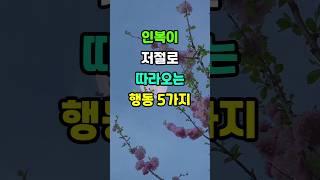 인복이 저절로 따라옵니다 #노후지혜 #삶의지혜 #인생조언 #명언 #인생명언 #인생 #철학 #조언 #지혜 #좋은글 #오디오북