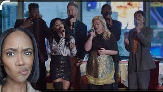 FIRST TIME REACTING TO | Pentatonix "Grown-Up Christmas List" ft. Kelly Clarkson -