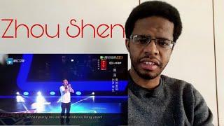 The Voice of China - Zhou Shen sings "Huan Yan" (with English subtitles) REACTION