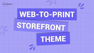 Web to Print Storefront theme "Saral" for Printers | W2P Storefront Theme | All-in-One Web2Print 4.0