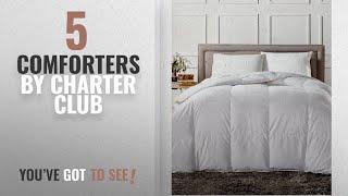 Top 10 Charter Club Comforters [2018]: Charter Club European White Down Medium Weight King Comforter