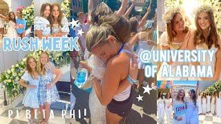 bama rush week | sorority rush @UniversityofAlabama | pi beta phi