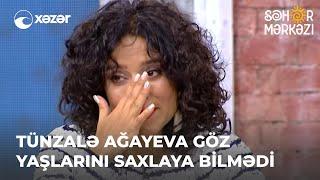 Tünzalə Ağayeva Göz Yaşlarını Saxlaya Bilmədi