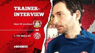 Trainer-Interview vor dem Spiel bei Bayer 04 Leverkusen | #B04M05 | 1. FSV Mainz 05