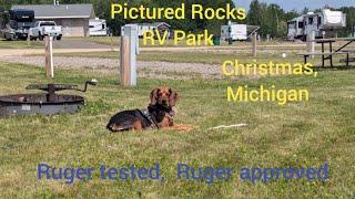 Camping at Pictured Rocks RV Park and Campground