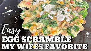 Easy Breakfast Scramble with Veggies