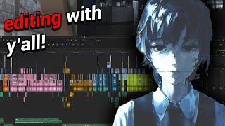 Editing An Anime Video! (LIVE)