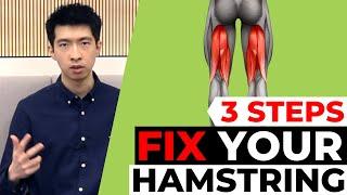 Hamstring Strain: How to Fix Hamstring Strain (3 Home Exercise)