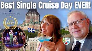 A Great Quebec Port, Formal Dinner and Best Band at Sea  | Day 2 Vlog Volendam