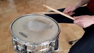 Snare practice #5 - Gert Bomhof - Hit and Run