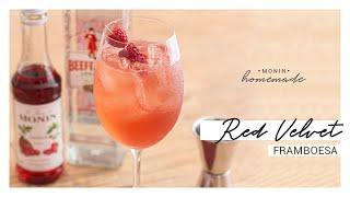 Red Velvet | Drink para Namorados | MONIN Homemade