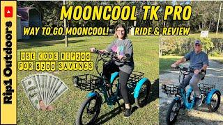 The Mooncool TK Pro Etrike Ride And Review!