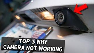 TOP 3 WHY REVERSE CAMERA DOES NOT WORK ON A CAR
