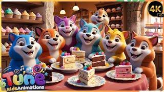 New Fox Sale Cake Sell Cake Song For Kids | Tune KidsAnimations