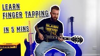 Learn Finger Tapping in less then 5 minutes - Guitar Lesson