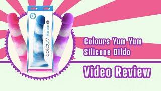 Colours Yum Yum Large Silicone Dildos at Betty's Toy Box - Video Review