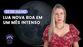 Lua Nova de 05/07: Lua Nova boa em um MÊS INTENSO |#luanova #astrologia #previsõesastrológicas