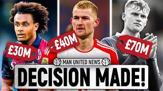 Branthwaite OUT, Zirkzee & De Ligt IN! | Man United News