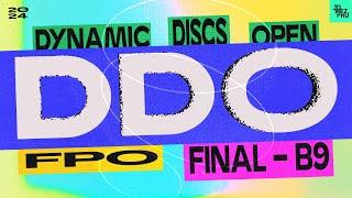 2024 Dynamic Discs Open | FPO FINALB9 | Fajkus, King, Gannon, Handley | Jomez Disc Golf