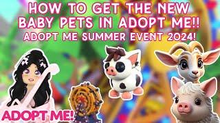 NEW Baby Pets In Adopt Me!?All Infos You Should Know Before The Summer Event!! #adoptme #roblox