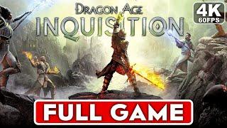 DRAGON AGE INQUISITION Gameplay Walkthrough FULL GAME [4K 60FPS PC ULTRA] - No Commentary