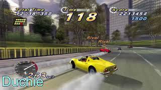 OutRun 2006: Coast 2 Coast: FXT + Course Editor gameplay