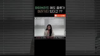 다 똑같은 하이브리드가 아닙니다 !! 하이브리드 차량의 종류와 특징 [HEV,PHEV,MHEV]