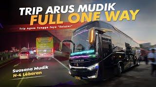 [ TRIP PUNCAK ARUS MUDIK 2024 ] ONE WAY JAKARTA-SEMARANG ‼️ Naik Armada Bantuan ATJ "Salazar"