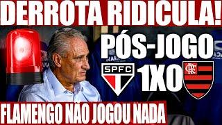 PÓS-JOGO SÃO PAULO 1X0 FLAMENGO AO VIVO! COLETIVA DO TITE! NOTÍCIAS, ANÁLISE TÁTICA; BRASILEIRÃO E+