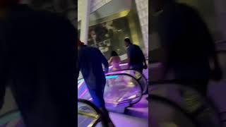 LeBron James goes down wrong escalator to avoid groupies