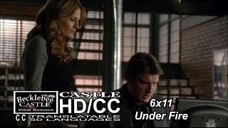 Castle 6x11 "Under Fire" Castle "Babe" & Beckett  (HD/CC)