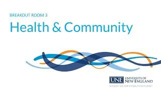 Health and Community: Spring Interprofessional Student Showcase