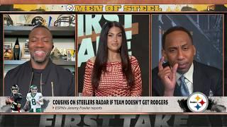 Stephen A. ISN'T BUYING Kirk Cousins as a good BACKUP PLAN for the Steelers  | First Take