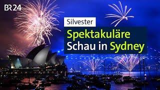 Silvester: Spektakuläres Feuerwerk in Sydney | BR24