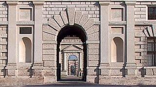 A welcome halt in Mantova (Mantua) Italy, Ducal Palace, Basilica di Sant'Andrea, Palazzo Te
