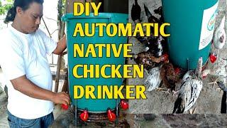 DIY AUTOMATIC CHICKEN DRINKER