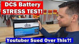 DCS battery! Youtuber Sued for Reviewing this Battery?! Let's Test It!