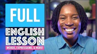 FULL ENGLISH LESSON - ENGLISH WORDS AND EXPRESSIONS YOU MUST KNOW ABOUT PRODUCTIVITY