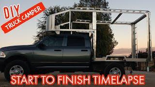 TIMELAPSE- Couple Builds DIY RV (Start To Finish)