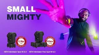 Small Mighty Movers Intimidator Spot 60 ILS + Intimidator Free Spot 60 ILS | CHAUVET DJ