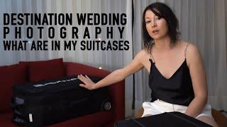 What Equipment I take on a Destination Wedding Photography