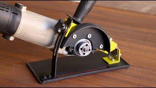 Making A Circular Saw From Angle Grinder