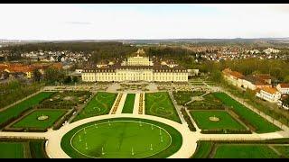 Beautiful  droneflight / City Ludwigsburg discovered with Phantom 3