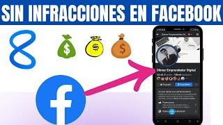 Cómo quitar las INFRACCIONES en tu página de FACEBOOK 2023