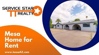 Mesa Homes for Rent 4BR/2.5BA by Mesa Property Management AZ | Service Star Realty