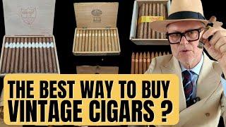 The Best Way to Buy Vintage Cigars?