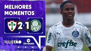 COM ENDRICK EM CAMPO, PALMEIRAS PERDE INVENCIBILIDADE NO SUB-20 | PORTUGUESA 2 X 1 PALMEIRAS